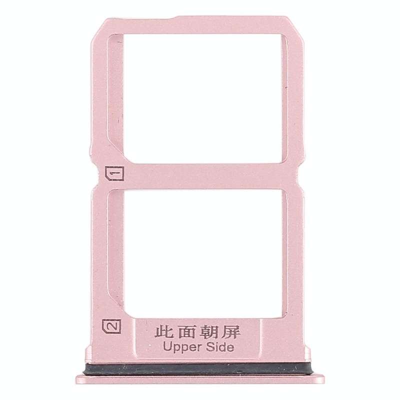 For Vivo X9i 2 x SIM Card Tray (Rose Gold)