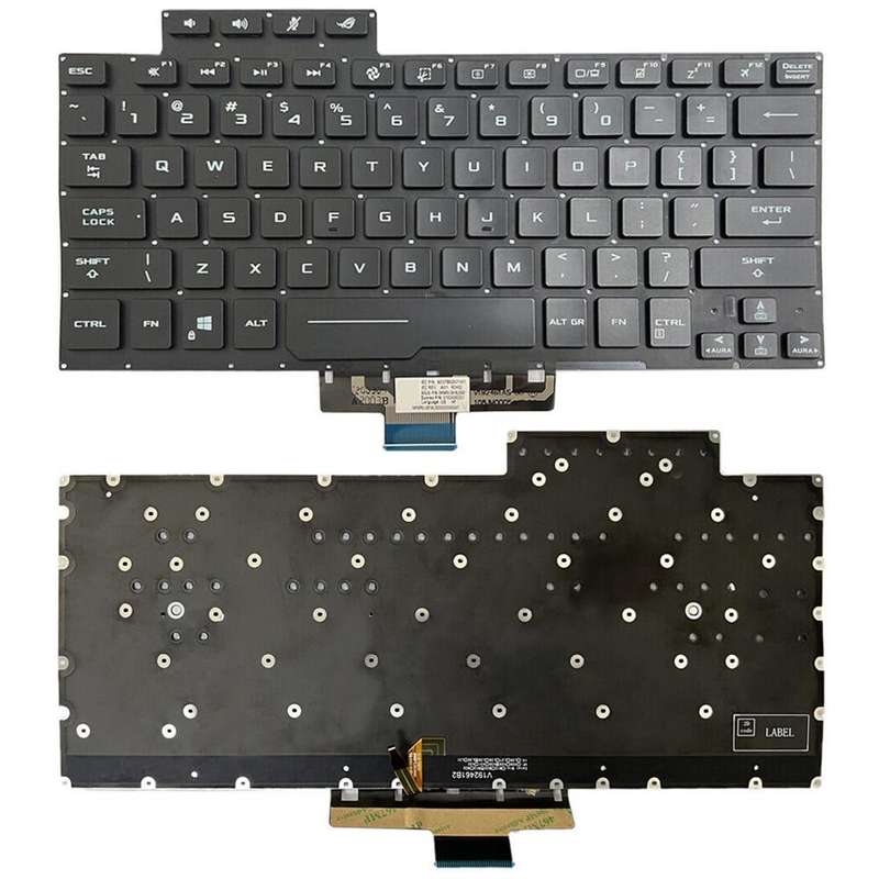 For ASUS ROG G14 Zephyrus GA401 GA401I US Version Backlight Laptop Keyboard(Black)