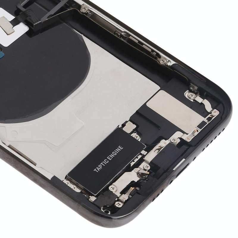 Battery Back Cover Assembly (with Side Keys & Speaker Ringer Buzzer & Motor & Camera Lens & Card ...