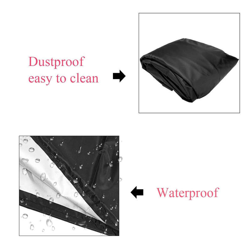 Shovel Lawn Mower Cover UV Fallen Leaves Protection Cover, Size: 182x111x116cm