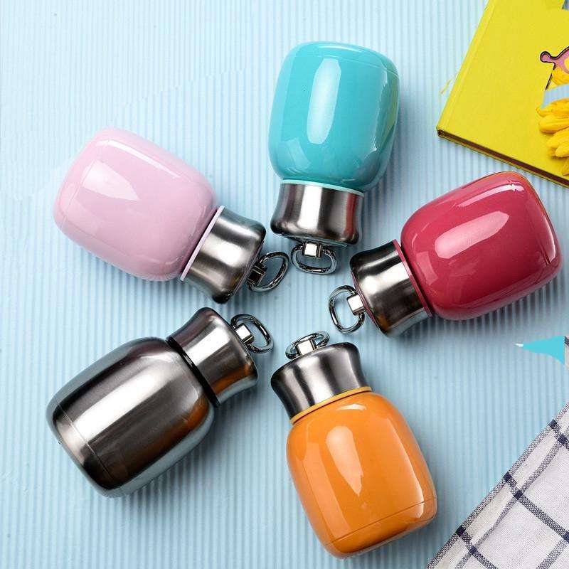 Mini Cute Coffee Vacuum Flasks Thermos Stainless Steel Cup Travel Drink Water Bottle Thermoses Mu...