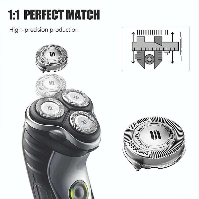 For Philips HQ8/HQ7180/HQ7140/HQ6090/HQ6075/PT860/870 Dual Shavers Head