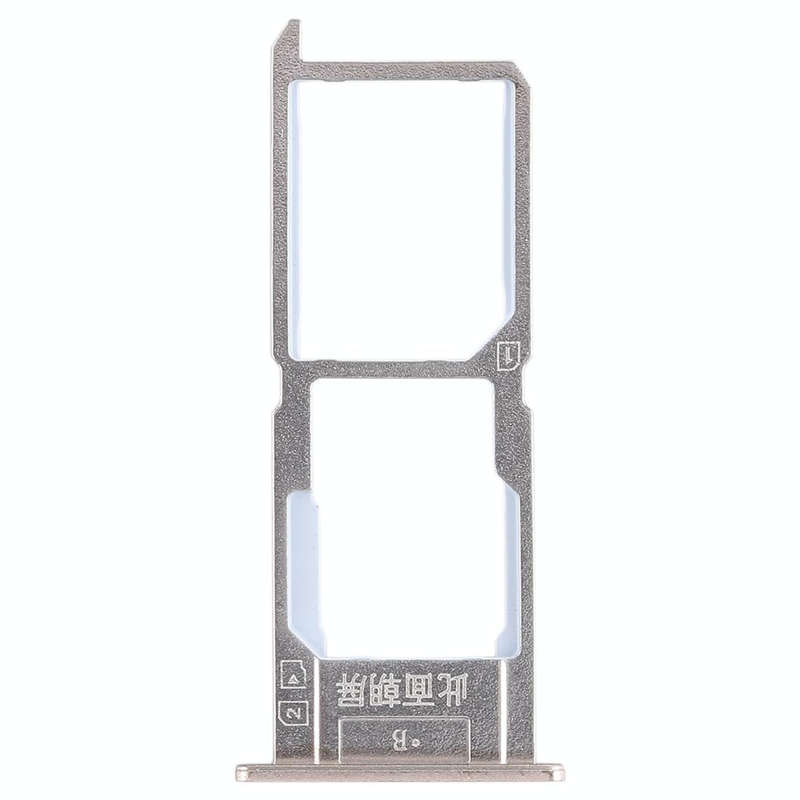 For Vivo Y37 SIM Card Tray + SIM Card Tray / Micro SD Card Tray (Gold)