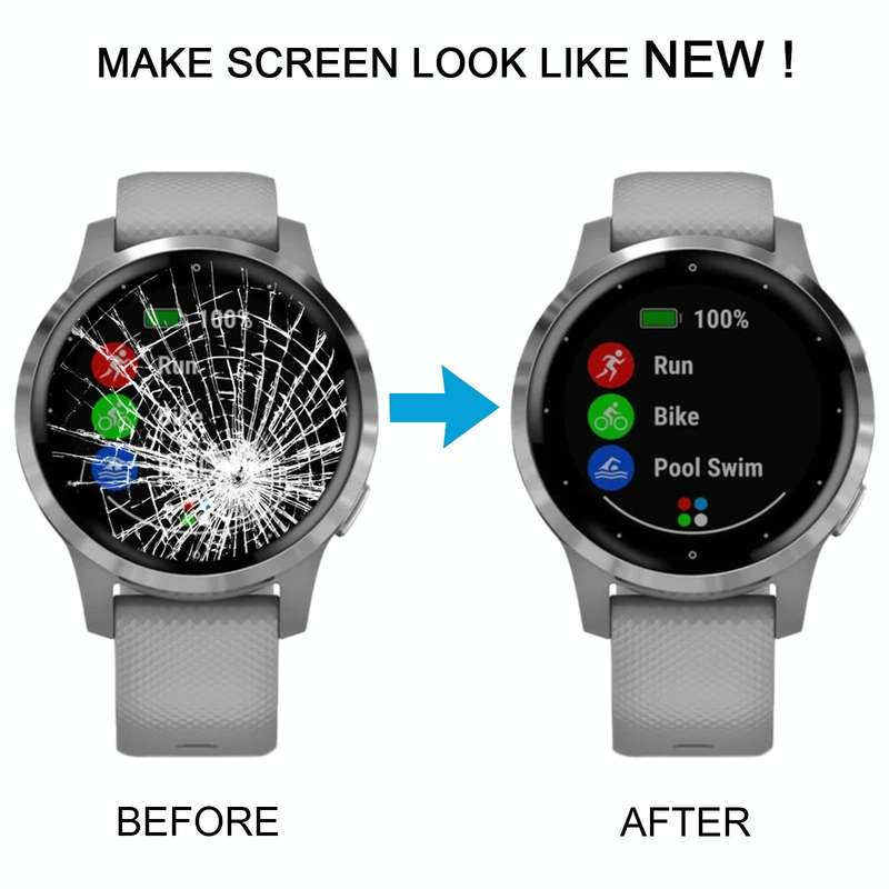 For Garmin Vivoactive 4S Original LCD Screen with Digitizer Full Assembly (Gold)