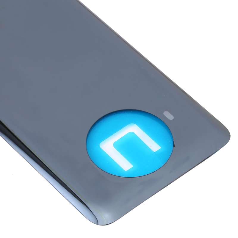 Glass Battery Back Cover for Xiaomi Redmi Note 9 Pro 5G/Mi 10T Lite 5G(Black)