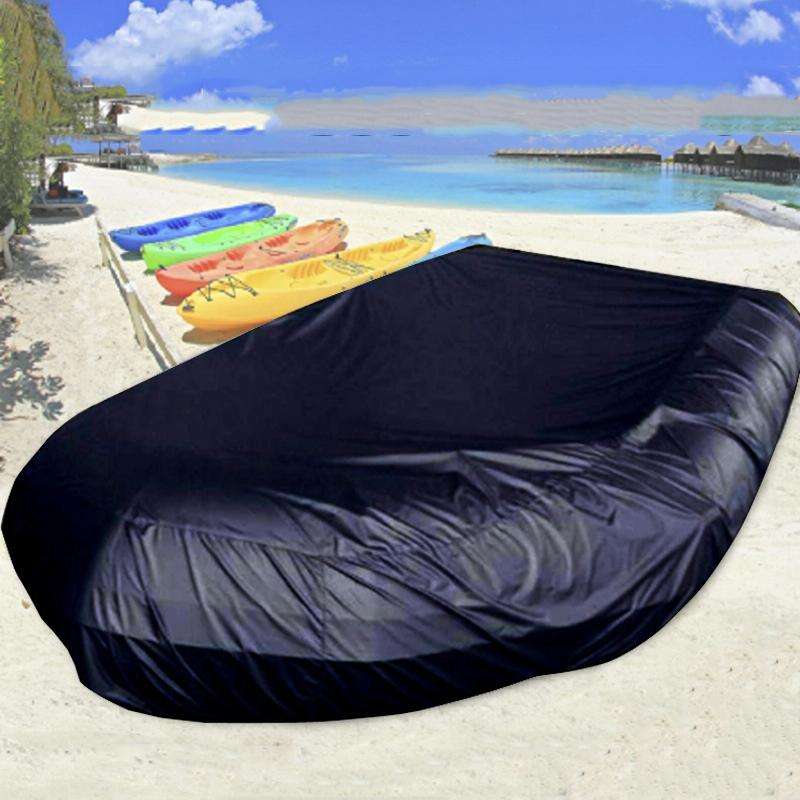 Waterproof Dust-Proof And UV-Proof Inflatable Rubber Boat Protective Cover Kayak Cover, Size: 470...