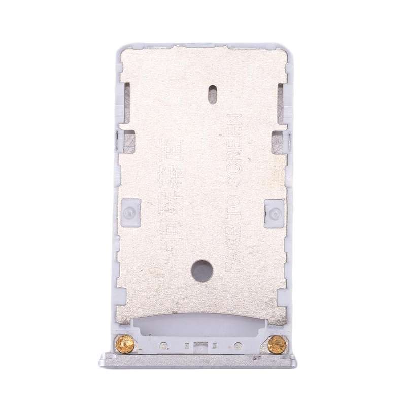For Xiaomi Redmi 4 SIM & SIM / TF Card Tray(Silver)