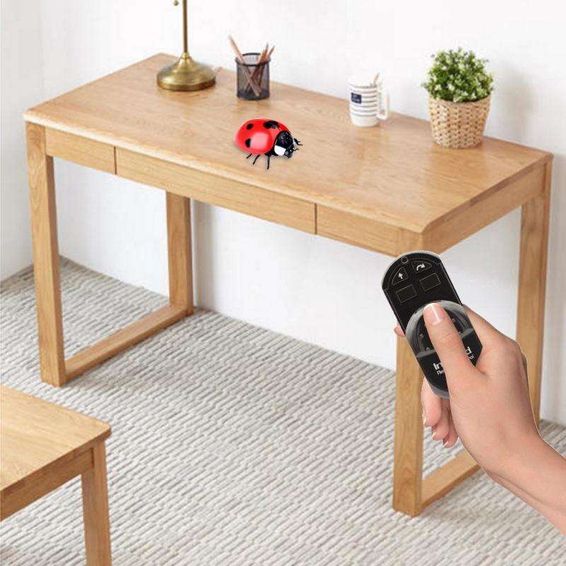 Infrared Sensor Remote Control Simulated Insect Tricky Creative Children Electric Toy Model(Ladybug)