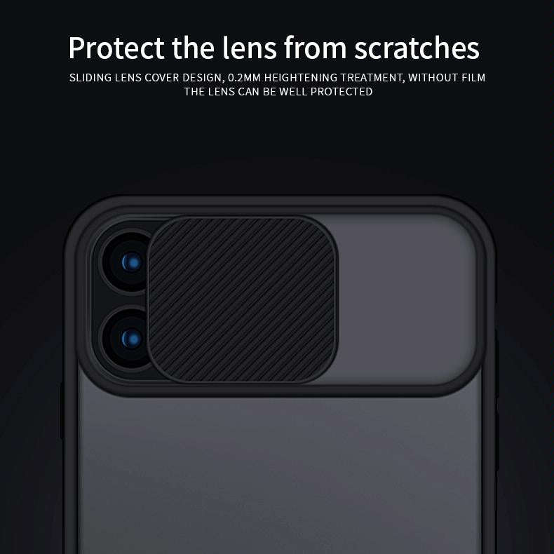 For iPhone 11 Pro Max MOFI Xing Dun Series Translucent Frosted PC + TPU Privacy Anti-glare Shockp...