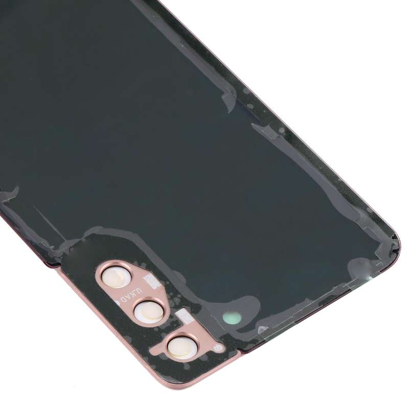 For Samsung Galaxy S21+ 5G Battery Back Cover with Camera Lens Cover (Red)