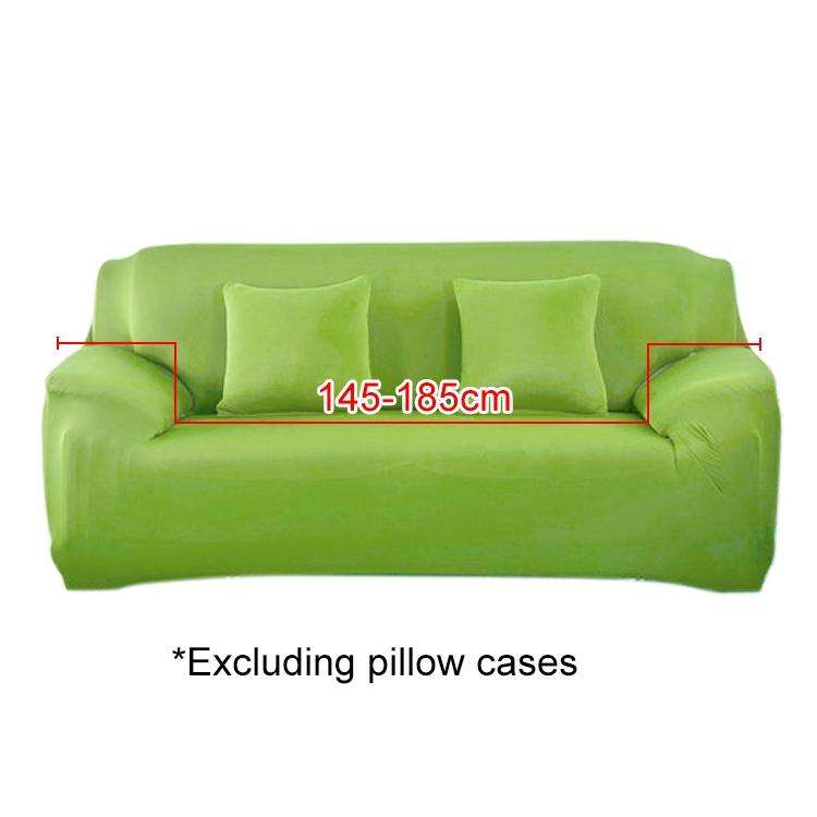 Four Seasons Solid Color Elastic Full Coverage Non-slip Sofa Cover(Green)
