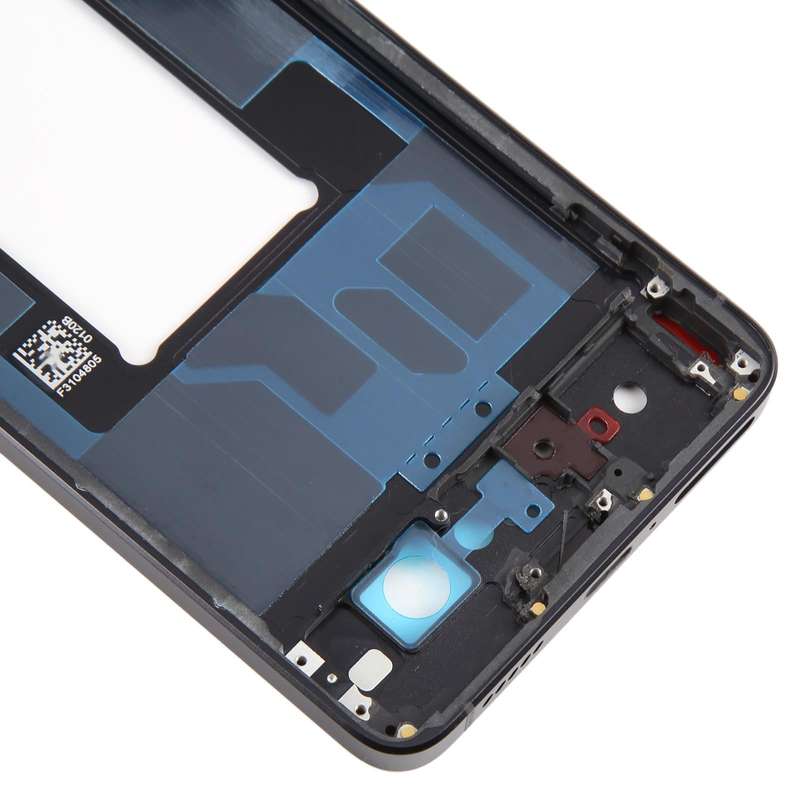 For OPPO Reno7 Pro 5G Front Housing LCD Frame Bezel Plate (Black)