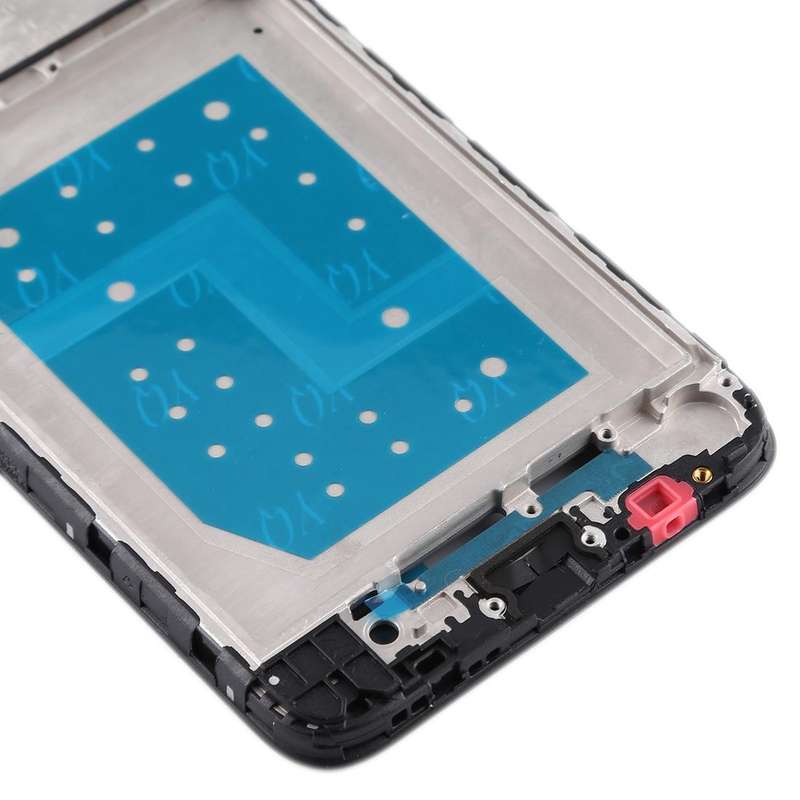 Front Housing LCD Frame Bezel Plate for Huawei Honor Play 7(Black)