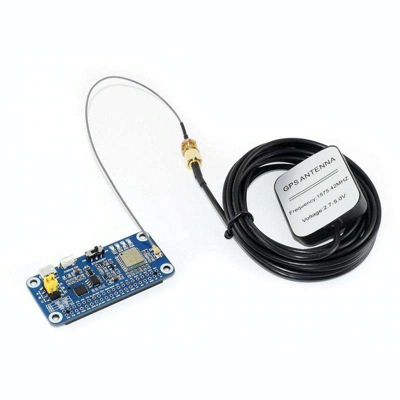 Waveshare L76X Multi-GNSS HAT for Raspberry Pi, GPS, BDS, QZSS