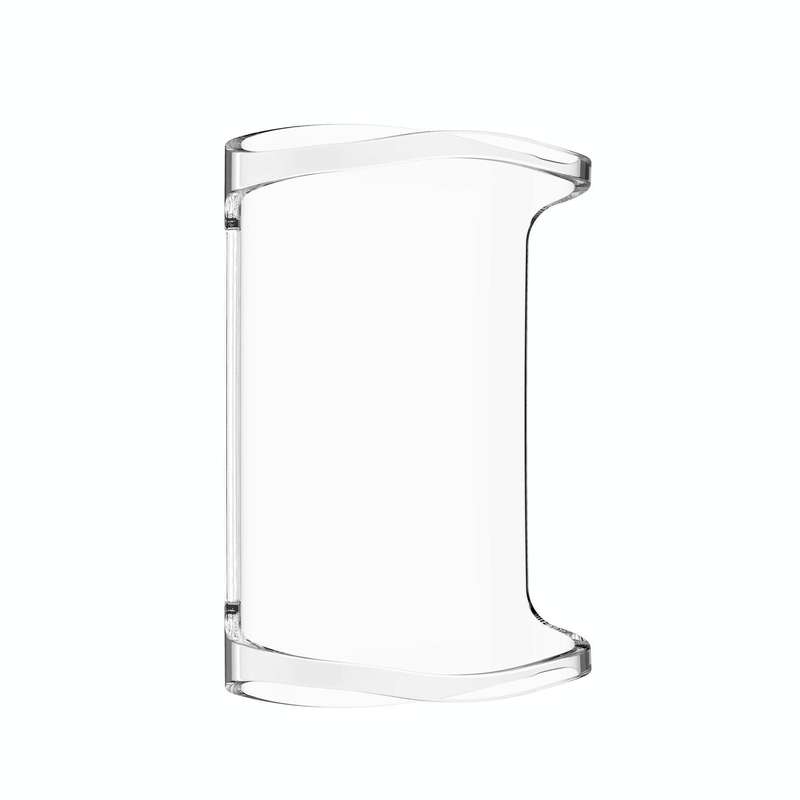 For Fitbit Charge 5 Full Coverage TPU Electroplating Protective Case Cover(Transparent White)