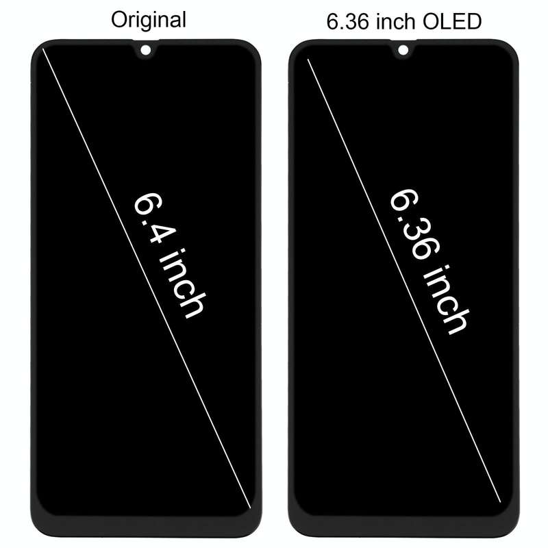 6.36 inch OLED LCD Screen for Samsung Galaxy M21 SM-M215 With Digitizer Full Assembly