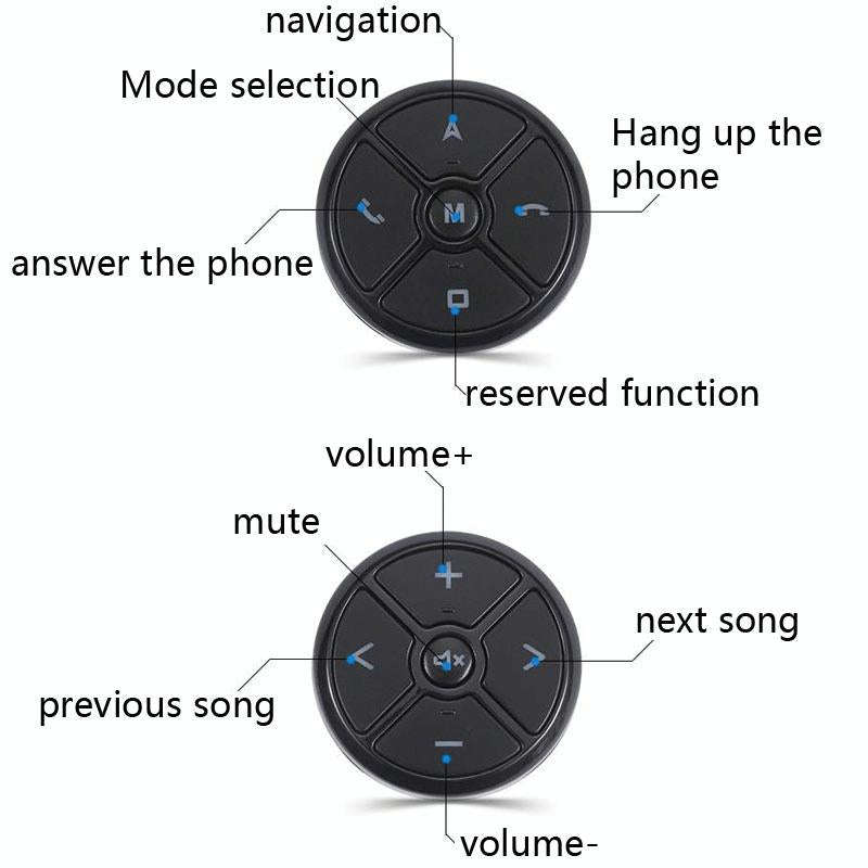 General Car Wireless DVD GPS Navigation Steering Wheel Button(10 Button Without Light)