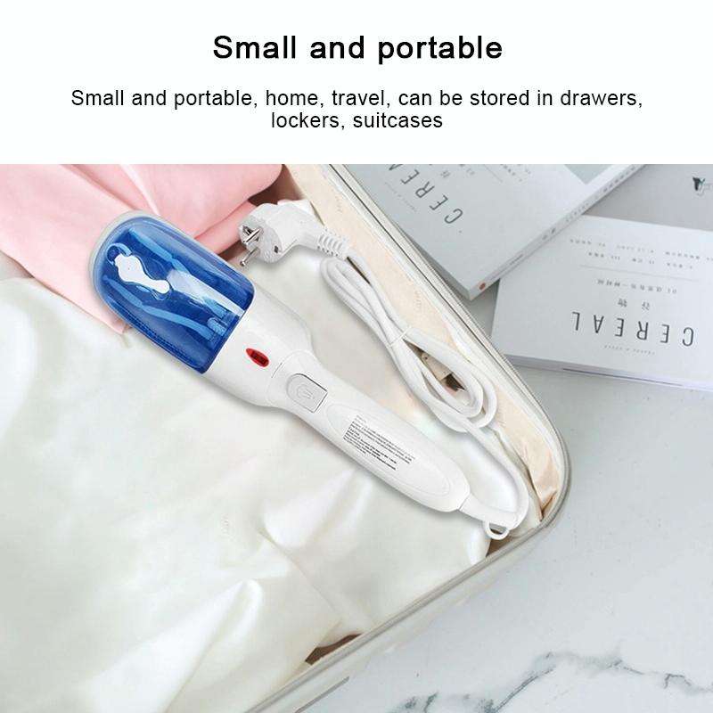 JK-2106 Multi-function Handheld Household Wash Dry-clean Ironing Steam Brush, EU Plug