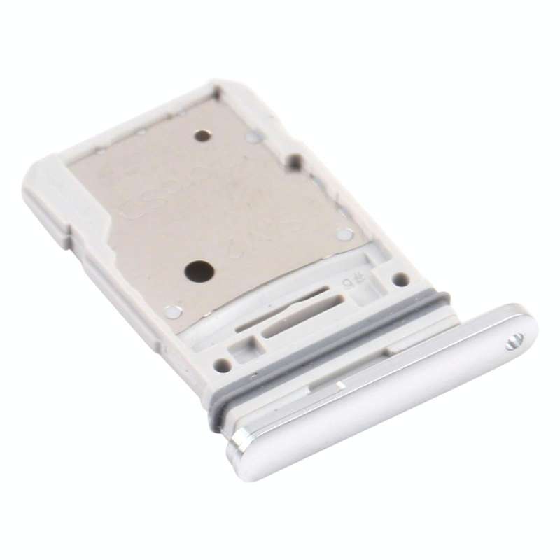 For Samsung Galaxy S20 FE 5G SM-G781B SIM Card Tray + Micro SD Card Tray (Silver)