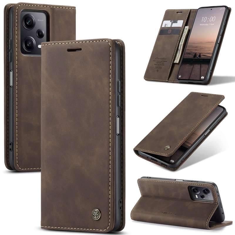 For Xiaomi Redmi Note 12 Pro 5G / Poco X5 Pro CaseMe 013 Multifunctional Horizontal Flip Leather ...