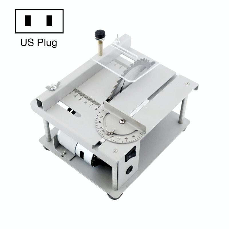 150W Miniature Precision Table Saw Mini Chainsaw Portable Woodworking Sliding Table Saw Multifunc...