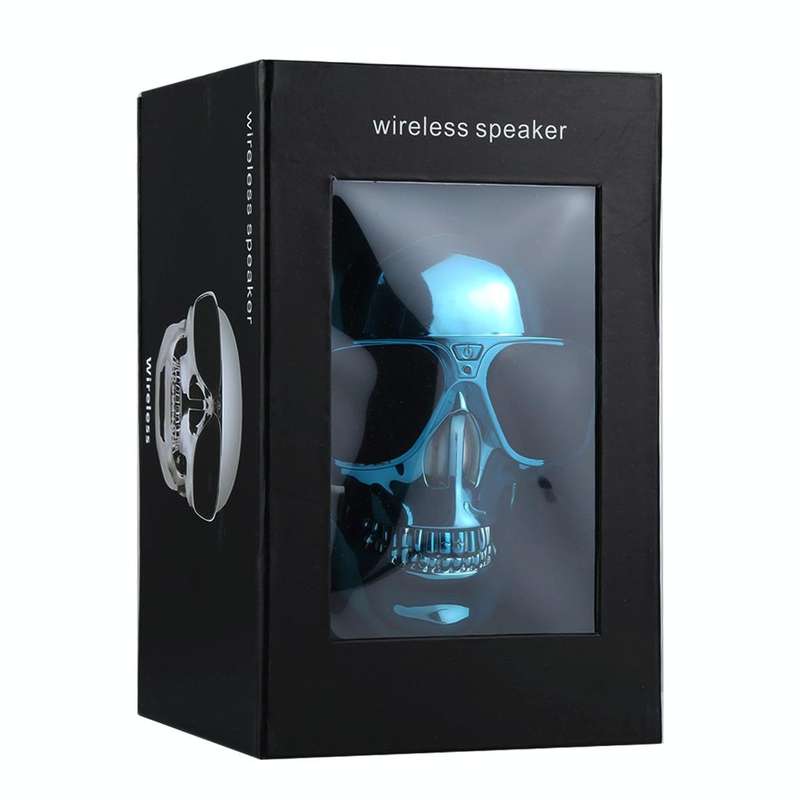 Sunglasses Skull Bluetooth Stereo Speaker, for iPhone, Samsung, HTC, Sony and other Smartphones (...