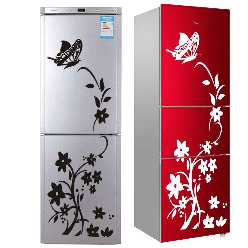 Creative Refrigerator Sticker(White)