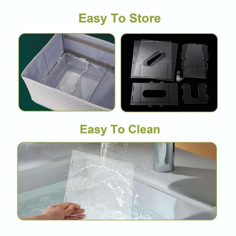 Acrylic Baby Breastmilk Storage Bags Containers