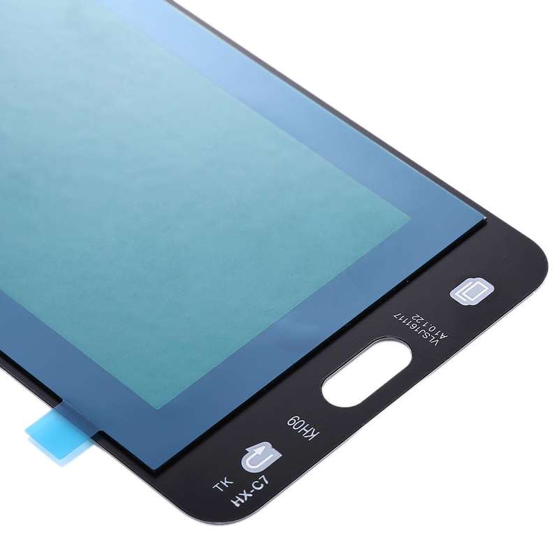 Oled LCD Screen for Galaxy C7 with Digitizer Full Assembly (White)