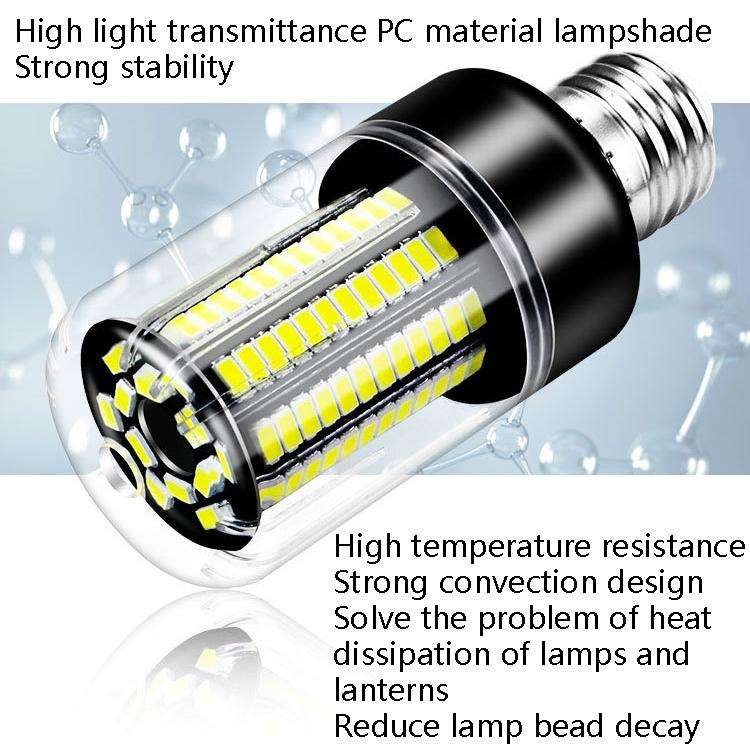 20W 5736 LED Corn Light Constant Current Width Pressure High Bright Bulb(E27 White)