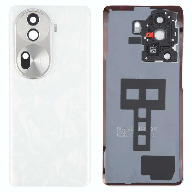 For OPPO Reno11 5G Original Battery Back Cover with Camera Lens Cover(White)
