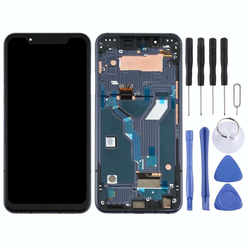 LCD Screen for LG G8s ThinQ LMG810, LM-G810, LMG810EAW with Digitizer Full Assembly With Frame (B...