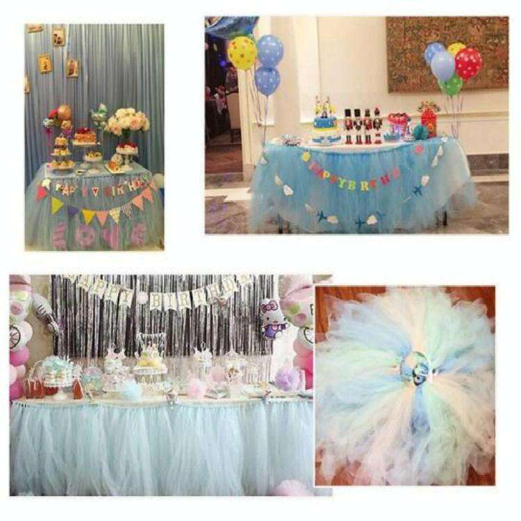Tulle Roll 25 Yards 13cm Organza Laser Crafts Wedding Decoration Tulle Birthday Party Supplies(Si...