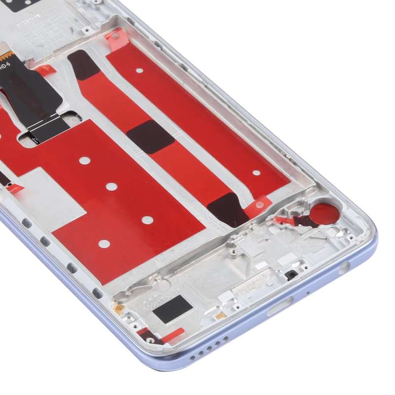 Original LCD Screen for Huawei P40 Lite 5G Digitizer Full Assembly With Frame(Purple)