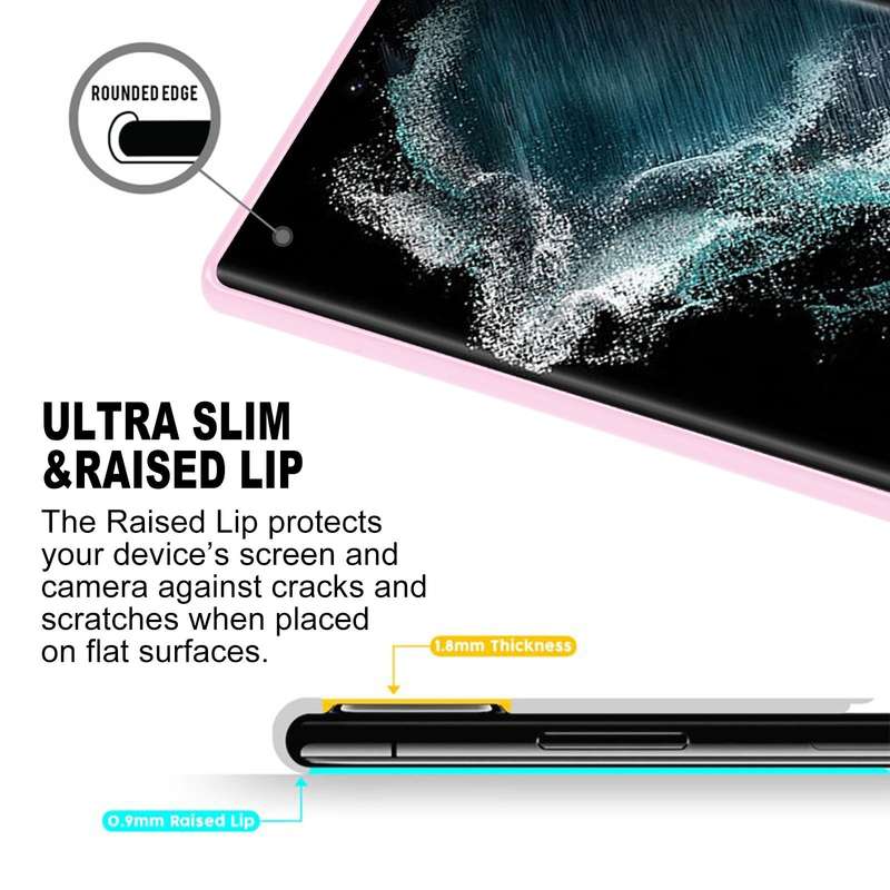 For Samsung Galaxy S23 Ultra 5G GOOSPERY PEARL JELLY Shockproof TPU Phone Case(Pink)