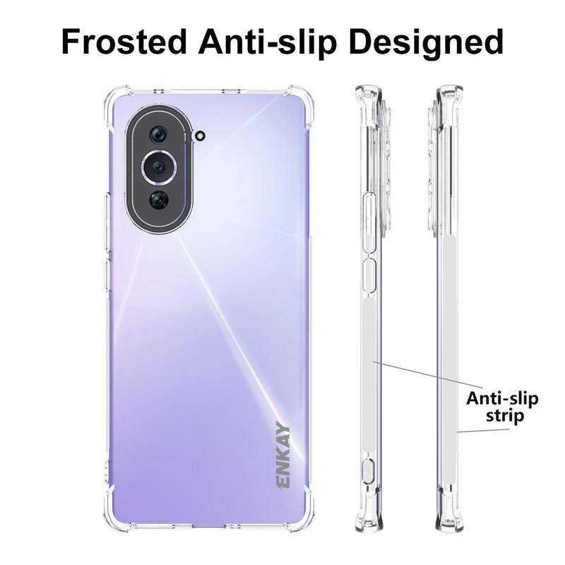 For Huawei Nova 10 4G ENKAY Transparent TPU Shockproof Phone Case