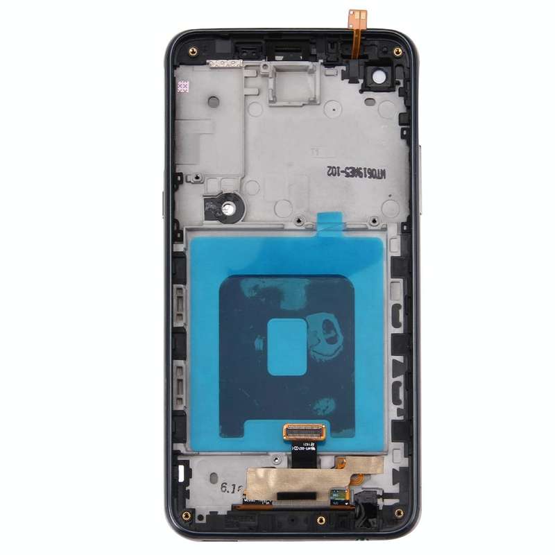 TFT LCD Screen for LG X Screen / K500 with Digitizer Full Assembly with Frame(Black)