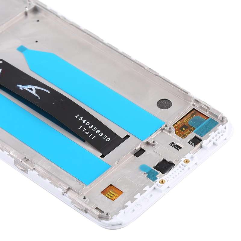 TFT LCD Screen for Xiaomi Redmi 5 Plus Digitizer Full Assembly with Frame(White)