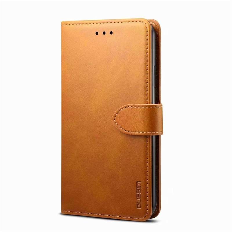 For Samsung Galaxy A30s / A50 / A50S GUSSIM Business Style Horizontal Flip Leather Case with Hold...