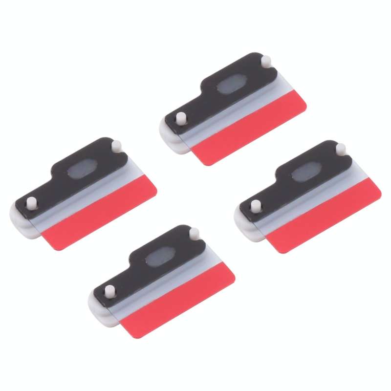 10 PCS Microphone Dustproof Mesh for iPhone 12 Pro Max (Black)