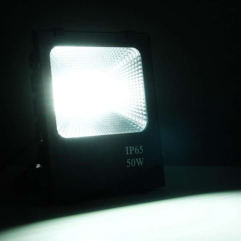 50W IP65 Waterproof LED Floodlight, 2700-6500K SMD-5054 Lamp, AC 85-265V(White Light)