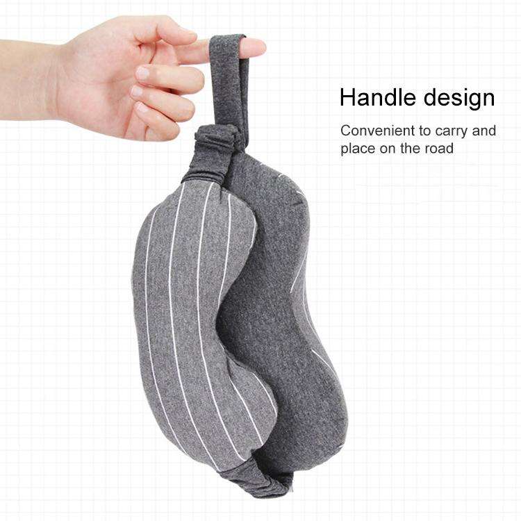 Business Travel Portable Pillow Eye Protection(Dark Grey)