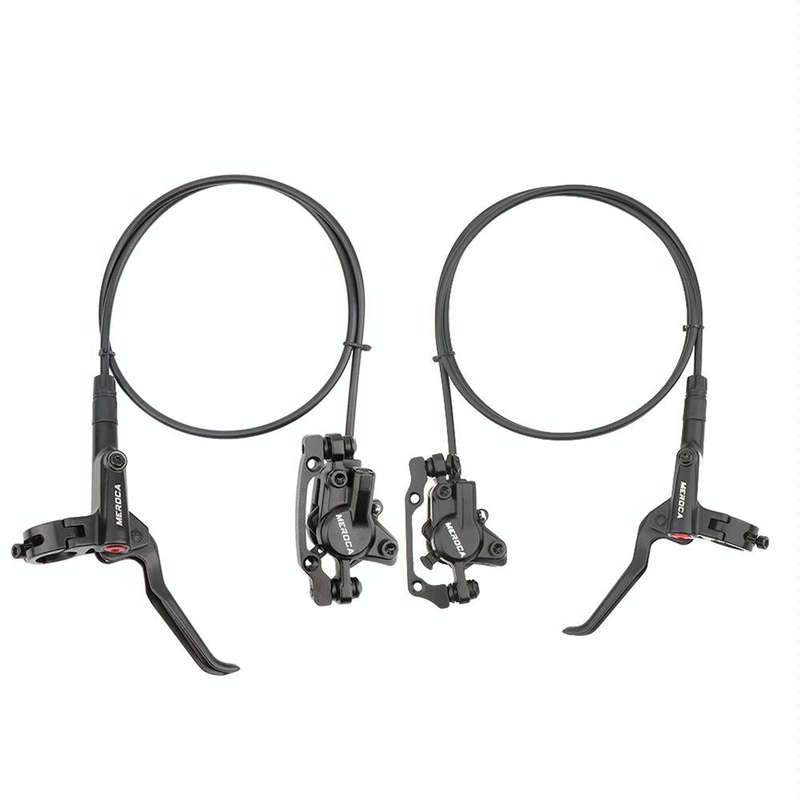 Meroca M800 Bicycle Brake Mountain Bike Universal Bilateral Brake Oil Pressure Disc Brake, Style:...