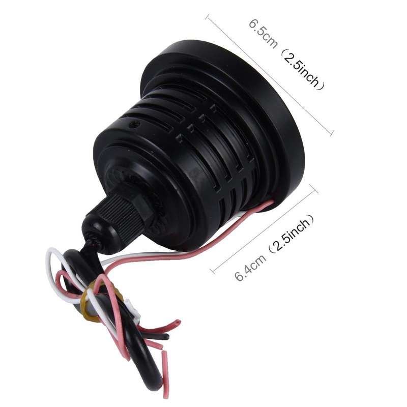 2 PCS 2.5 inch 10W 900 LM 6000K Car Fog Lights with Colorful Angle Eye Light, DC 12V(White Light)
