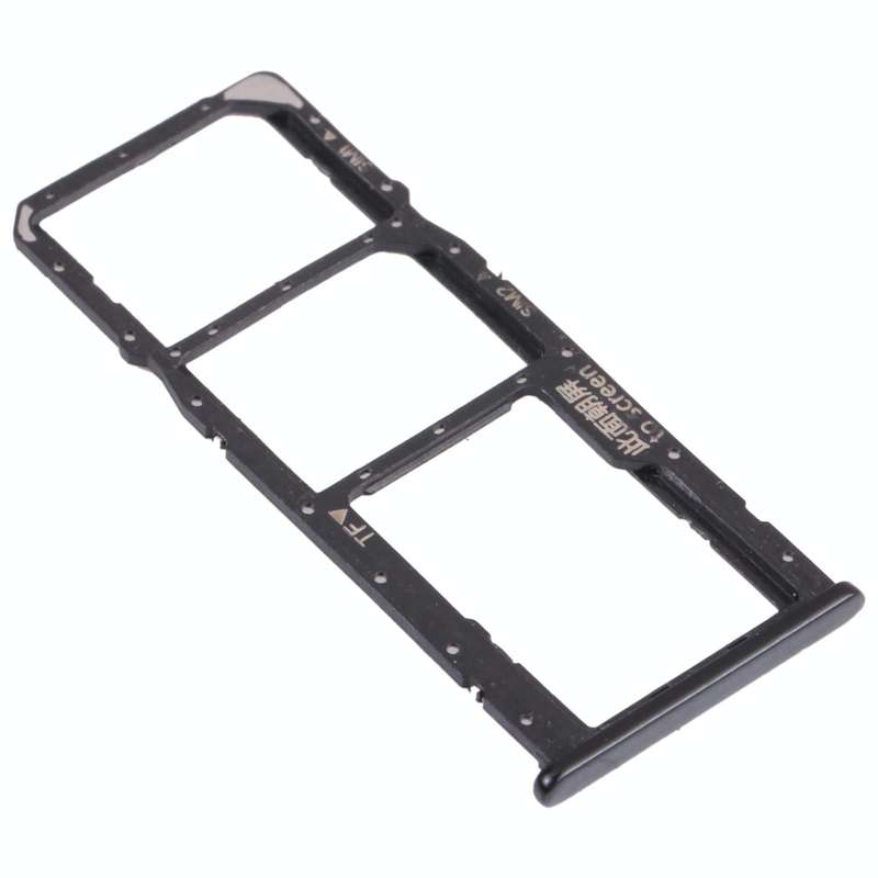 SIM Card Tray + SIM Card Tray + Micro SD Card Tray for Huawei Enjoy 8 (Black)