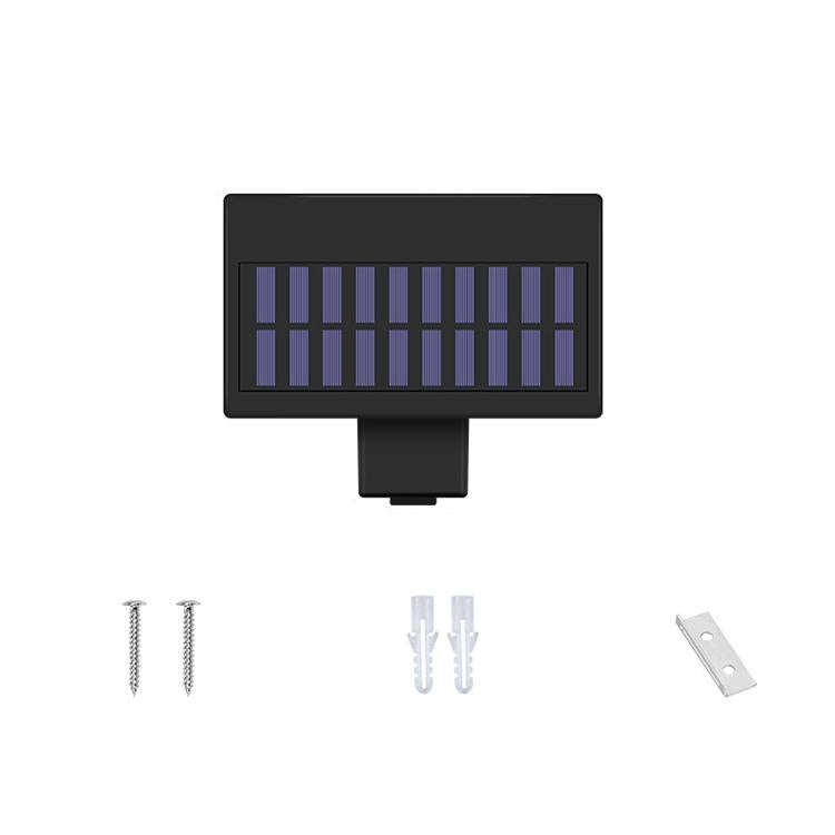 Outdoor Waterproof LED Street Lamp Landscape Energy Saving Spotlight Solar Light, Style: Body Sen...
