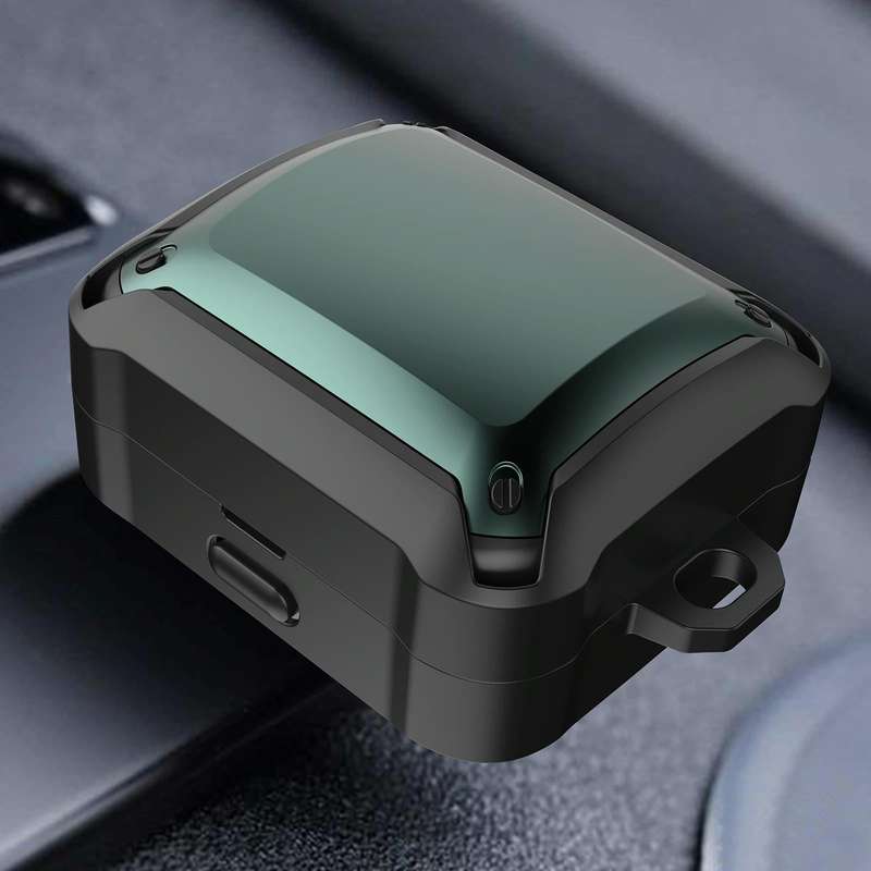 For Sony LinkBuds WF-L900 TPU+PC Wireless Earphone Protective Case Cover(Black)