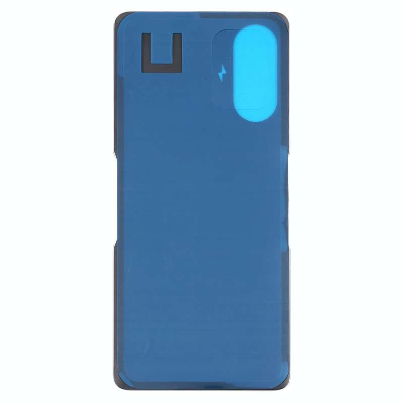 Glass Battery Back Cover for Xiaomi Redmi K40 Gaming(Silver)