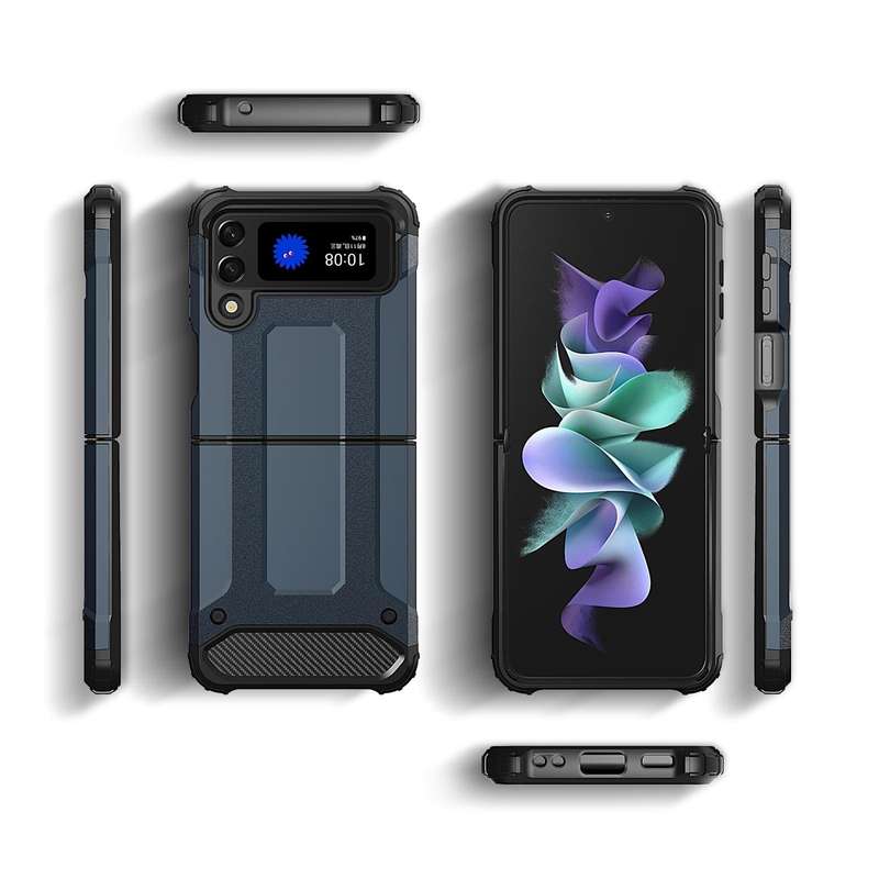 For Samsung Galaxy Z Flip3 5G Magic Armor TPU + PC Phone Case(Black)
