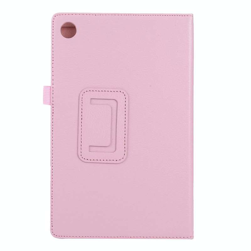 For Lenovo Tab M10 HD Litchi Texture Solid Color Horizontal Flip Leather Case with Holder & Pen S...